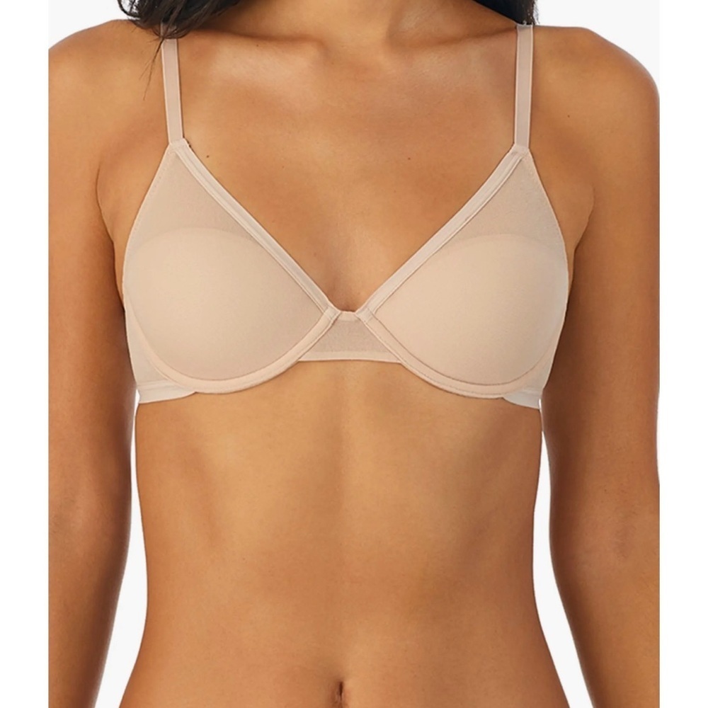 NWT  On Gossamer Women's Mesh Half Cup Demi Bra 34D